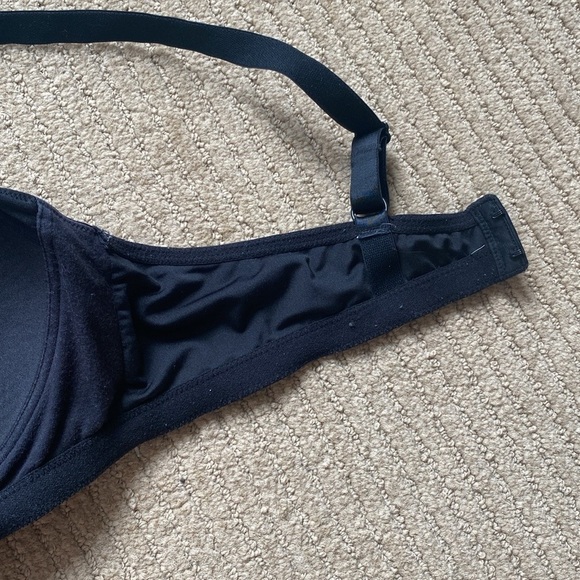 La Vie En Rose Bralette, XL, Black - Picture 6 of 12